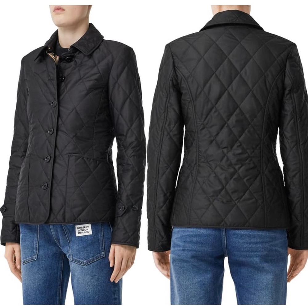 Burberry quilted jacket